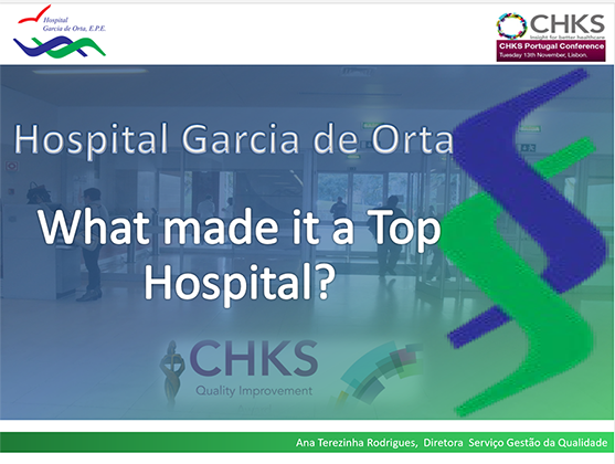 Read the CHKS conference 2018 top hospitals presentation